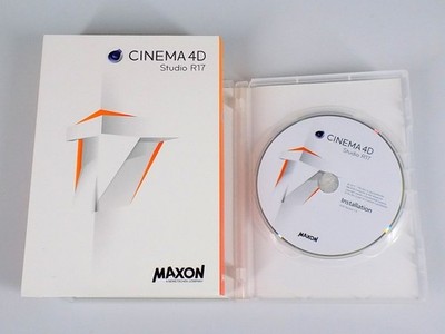 Maxon Cinema 4D Studio R17 Software Installation DVD-ROM No License, Media Kit