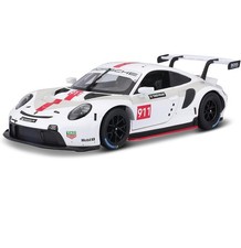 Porsche 911 RSR sports car white 1:24