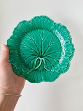 Vintage Wedgwood Majolica Cabbage Leaf Plate 20cm
