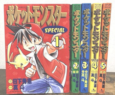 1st Print Edition Pokemon Pocket Monster Special Vol.1-5 Japanese First 1997