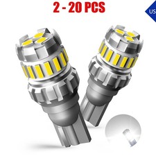 T10 T15 921 White Led Reverse Backup Light Bulb Canbus Kit Error Free 6500k 2-20