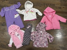 Infant girls size 12 months 7 piece bundle