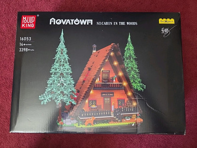 Mould King 16053 Cabin in The Woods w/ LED A-Frame 3398pcs Factory sealed