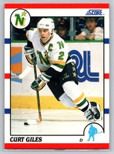 1990-91 Score #94 Curt Giles Minnesota North Stars Defenseman NHL Hockey Card