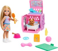 Barbie Chelsea Welpen-Tragetasche Spielset Blond Kleine Puppe Mit ZubehöR