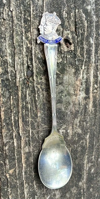 Silver Jubilee Spoon Historical Royalty Collectibles for sale | eBay