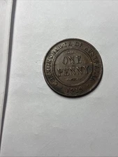 Australia 1919 Penny-dot Below Bottom Scroll-A/Unc-kgv Pre Decimal