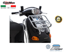 PORTAPACCHI ANTERIORE CROMATO VESPA ET2 ET4 50>150 PIAGGIO CUPPINI C33ET4