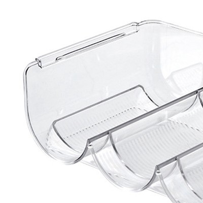 Wein-Organizer Stapelbar Kunststoff Transparent Wasserbär-Flaschenhalter Rega E
