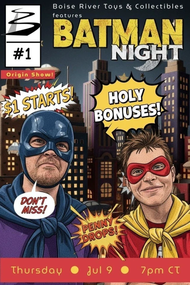 Batman Night #1 • $1 Random Pulls, Penny Drops & Holy Bonuses!