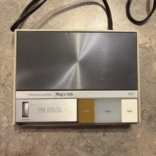 Vintage Realistic Plug n Talk FM Wireless Intercom Model 43-212 Radio Shack