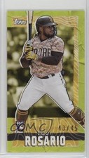 2023 Topps Rip Mini Chartreuse 43/45 Eguy Rosario #MRIP-ER 0my5