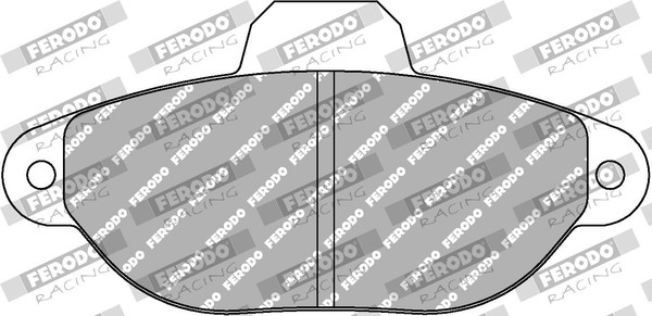 BremsbeläGe BremsklöTze Vorne FüR Fiat Panda 169 1.1 1.2 Punto 188_ FCP925R-image
