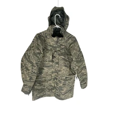 Propper Jacket Mens Small Regular Green Digital Camo APECS Parka Hooded Military