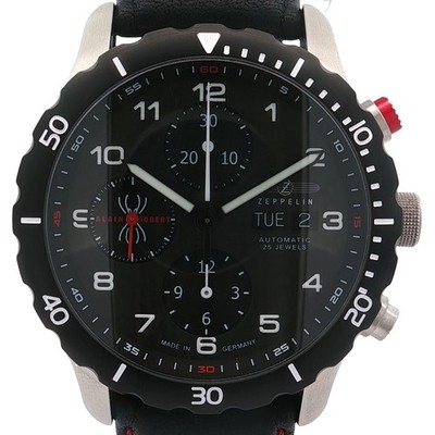 Herrenuhr Zeppelin Night Cruise - Limited Edition - Alain Robert ungetragen