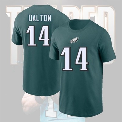 NEW! Andy Dalton #14 Philadelphia Eagles 2026 Name and Number For