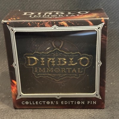 SDCC 2022 Exclusive Diablo Immortal Collector's Pin Limited Edition 1/2500