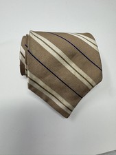 Lauren Ralph Lauren 100% Silk Tie Made in USA Multicolor Striped