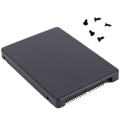 MSATA To 2.5 Inch IDE Hard Drive Enclosure SSD Case Adapter Card 44PIN Converter