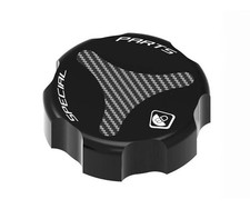 Tappo Serbatoio Fluido Posteriore Nero Ducabike DBK Per Ducati 749 2003 > 2007