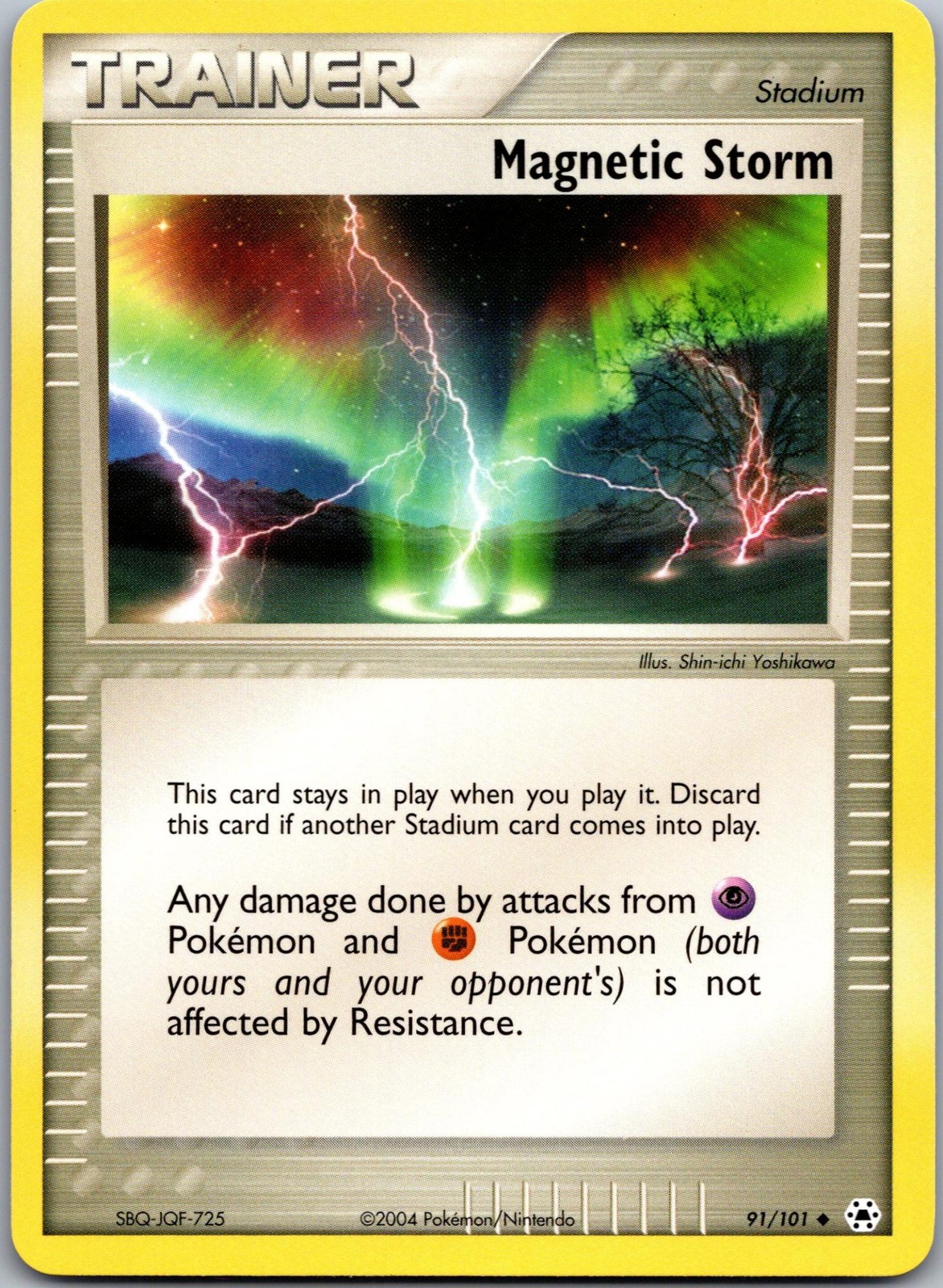 Magnetic Storm 91/101 Uncommon Hidden Legends Pokemon Near Mint