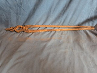 Vintage Blacksmith/Anvil/Forge “DOUBLE” Round Pickup Tongs