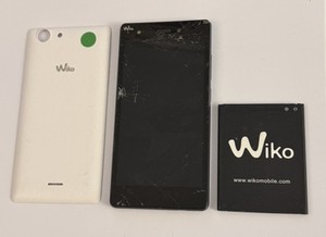 Smartphone Wiko Pulp Defekt Spender - Accu Kamera Hauptplatine Deckel Kamera Ok