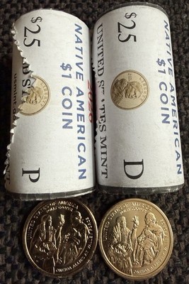 USA: Native American 1 Dollar Coin 2026, Polly Cooper, Mint D + P
