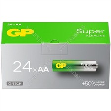Image of GP Alkaline Batteries Bulk Pack - AA Super 24