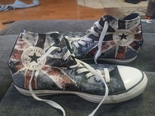 Unisex Converse Chuck Taylor All Star Union Jack British Flag High Top Sneaker