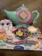 Magic Mixies Magic Genie Lamp with Interactive 8 Inch Rainbow Exclusive Plush