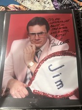 Wwe Jim Cornette Autograph 8x10 Wrestling Photo Signed