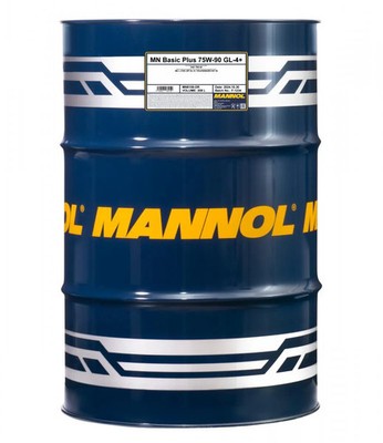 Mannol Basic Plus Getriebeöl 75W-90 GL-4 Schaltgetriebe Schlepper 208L Fass