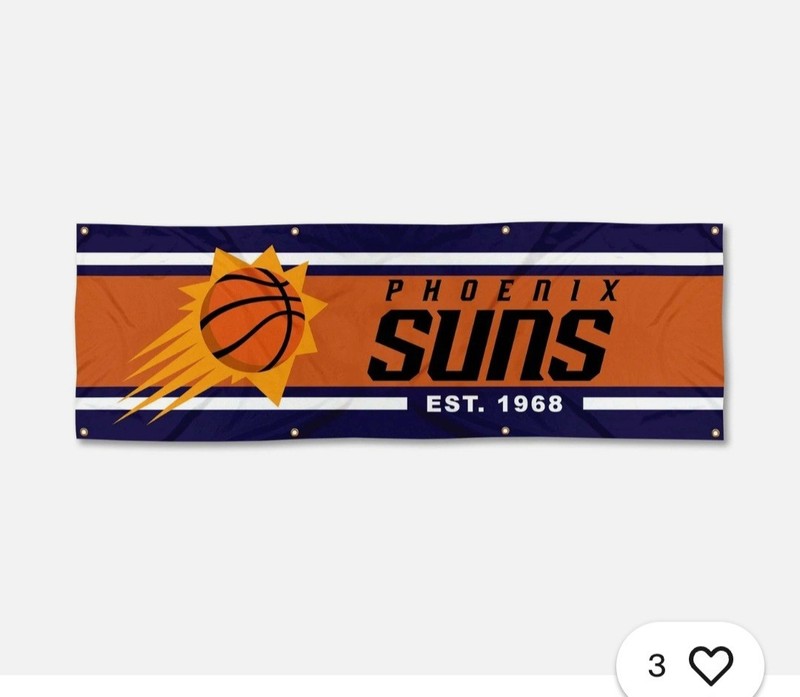 Phoenix Suns 6 Ft Banner by WinCraft New!