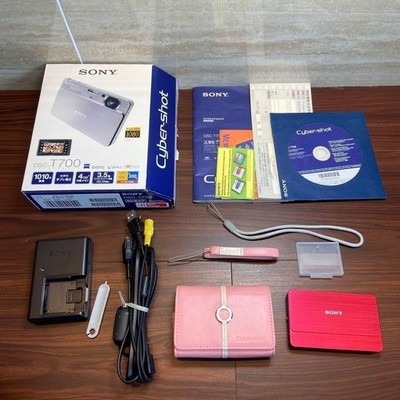 SONY Cyber-shot DSC-T700 Pink Digital Camera From Japan JPANESE