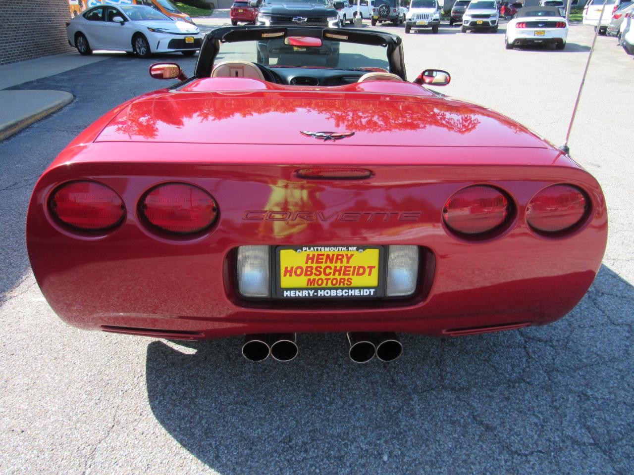 2004 Red Chevrolet Corvette   | C5 Corvette Photo 3