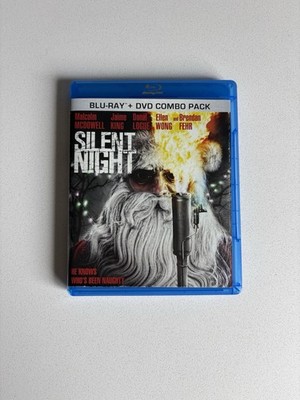 Silent Night 2012 Blu-ray + DVD Combo Malcolm McDowell Jaime King