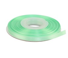 Mint Solid Grosgrain Ribbon 1/4 Inch Wide 25 Yards For Gift Wrapping Crafts
