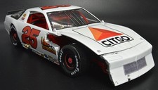 1987 DALE EARNHARDT #25 CITGO FIREBIRD GRUNDY COUNTY RACED VERSION CUSTOM 1/24
