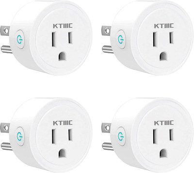 Smart Plug 4 Pack, Alexa & Google Home Compatible, No Hub Required, Remote Contr