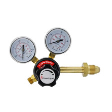 Acetylene Bottle Regulator Side Entry Dual Gauge Oxy Fuel Welding Gas Premium