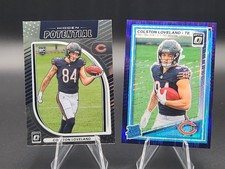 2025 Optic Rated Rookie Colston Loveland Shock & Hidden Potential RC Bears