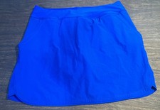 Lands' End Women's Size 12 Swim/Golf Skort Blue