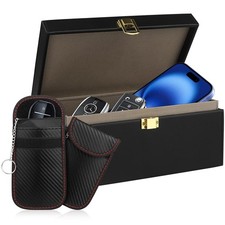 Diyife Car Key Signal Blocker Faraday Box 7-9 Keys 19 x 12 x 9cm Large Capa...