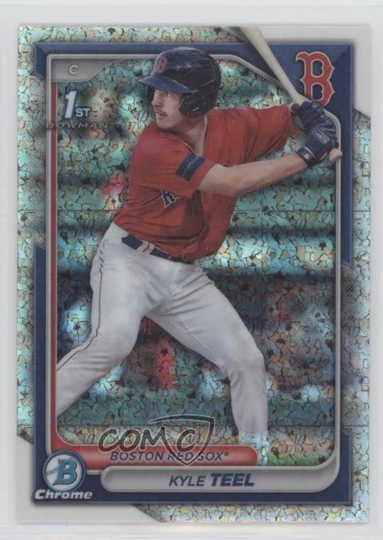 2024 Bowman Chrome Prospects Mini-Diamond Refractor Kyle Teel #BCP-48 04fu