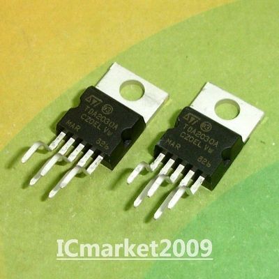 10 Stück TDA2030A Audio-Verstärker-IC – 18W Hi-Fi Leistung, TO-220 Gehäuse, Für Lautsprecher