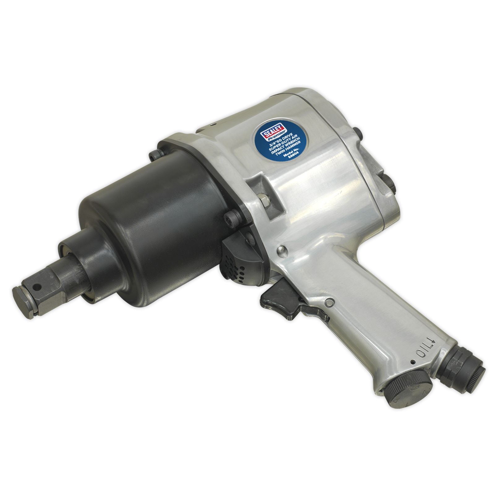 Sealey Air Impact Wrench 3/4"" Square Drive Super-Duty Heavy Twin 750Lb.Ft Wrench