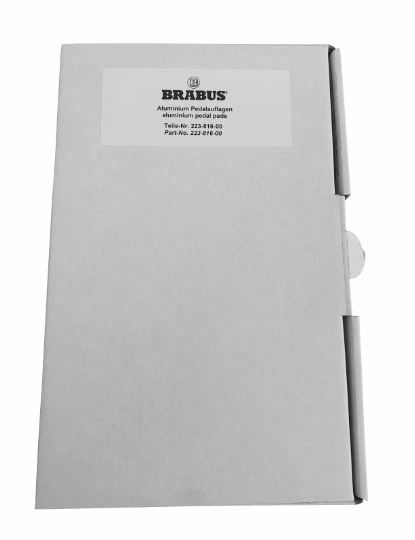 Genuine Brabus S-Class W223 Aluminum Pedal Set Accelerator and Gas 22381600 NEW