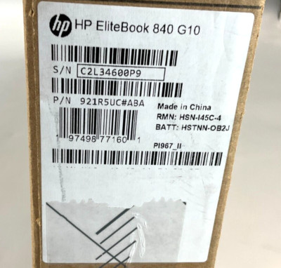 HP EliteBook 840 G10 i7-1365U 32GB 1TB BT5 WiFi6E 14F W10P 921R5UC#ABA   ️  ️