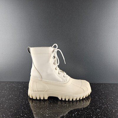 Diemme Rains Anatra white boots reflective upper Sz 40, US 9 wmns